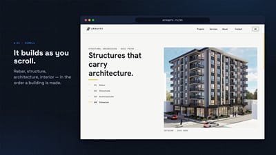 ArmaPro: four-language website for a structural engineering studio - Website Creatie
