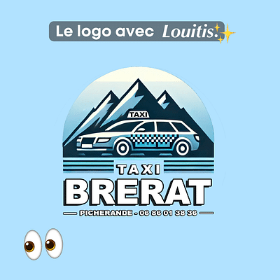 Louitis x Taxi Brérat - Identité Graphique
