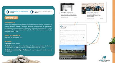 Stratégie de contenu - Groupe LBA - Stratégie de contenu
