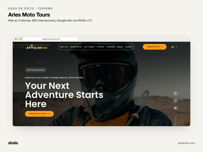 Aries Moto Tours - Estrategia Digital - SEO
