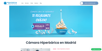 Hiperbárica Madrid - Email Marketing