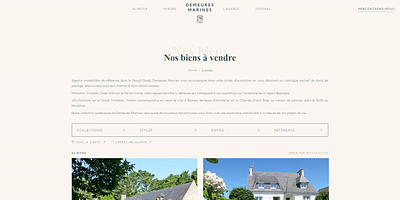 Optimisation SEO pour une agence immo de luxe - SEO