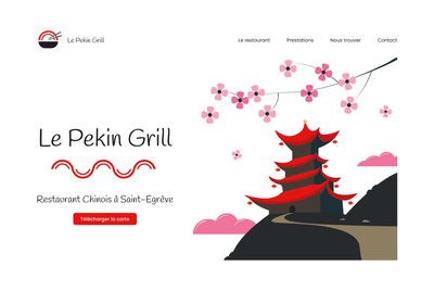 Pekin-grill - Graphic Identity
