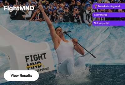 Helping drive $14.6M in donations for Fight MND - Pubblicità