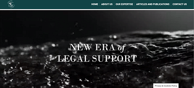 Website Creation for Law Firm - Création de site internet