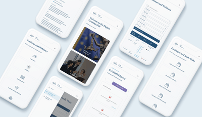 Digital Training Hub, un hub de formation en ligne - Web Applicatie