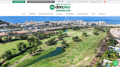 Tenerife Sur DON PISO - Création de site internet