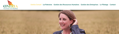 Site Vitrine de conseil RH avec Oneria Conseil - SEO