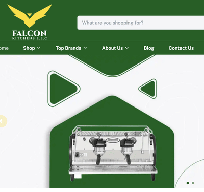 SEO for Falcon Kitchen – Commercial Kitchen Equipment Supplier in UAE - Digital Strategy