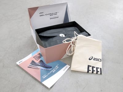 ASICS Europe. Cumulus-22-MK-Box Premium - Graphic Design