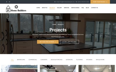 Remodeling website, SEO and Google Ads for JL Home Builders - SEO