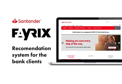 Recommendation system for Santander bank clients - Web analytics/Big data