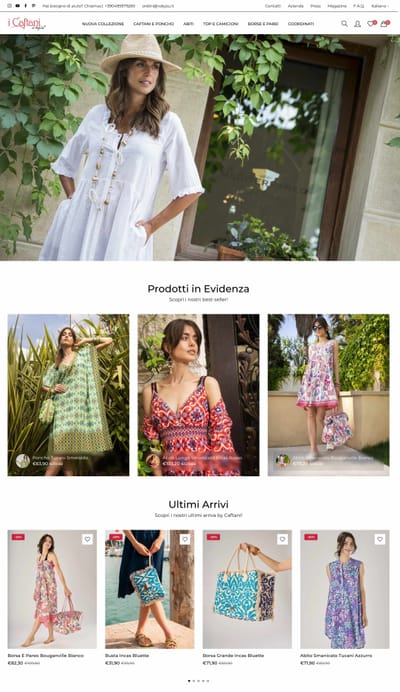 Sviluppo e-commerce Shopify | Abbigliamento - E-commerce