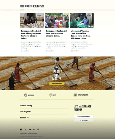 Islamic Help | Charity Donation Flow Platform - Ergonomy (UX/UI)
