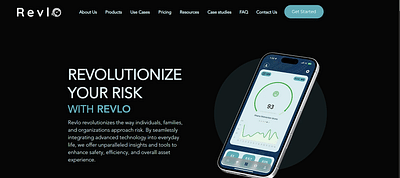 Revlo website - Webseitengestaltung