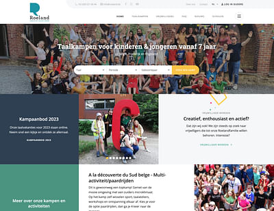 Roeland taalkampen - Web Applicatie