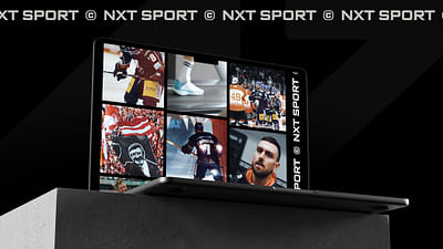 NXT SPORT Homepage - Ergonomy (UX/UI)