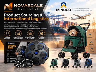Desarrollo de producto, sourcing y logística internacional para MINDCO - E-commerce