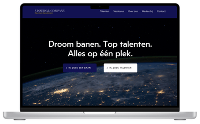 Webdesign Vissers & Company - Website Creatie