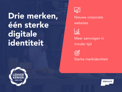 Drie merken, één sterke digitale identiteit - Webseitengestaltung