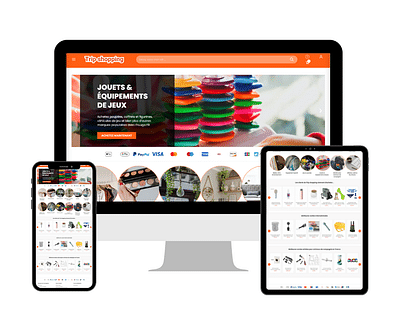 Site web Marketplace - TripShopping - E-commerce