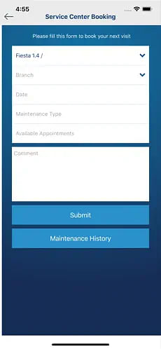 Ford Mobile App - Application mobile