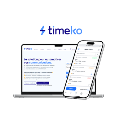 Timeko : la solution pour automatiser vos communications. - Aplicación Web