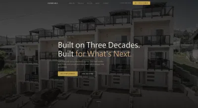 Admirable contracting - Website Creation