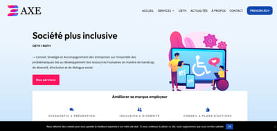 Identité graphique Axe Inclusion - Grafische Identiteit