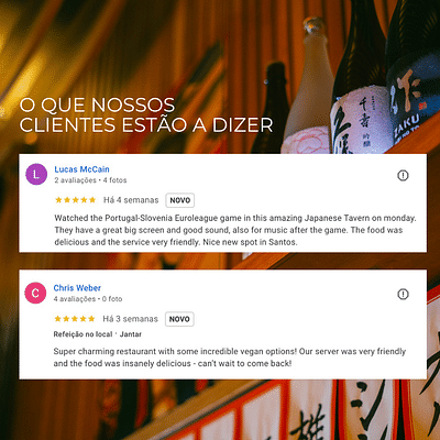 Social Media Izakaya by Koji - Réseaux sociaux