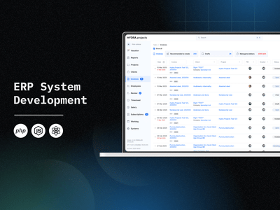 ERP System Development - Software Ontwikkeling