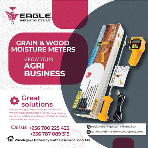 Portable moisture meter for grains in Uganda cover