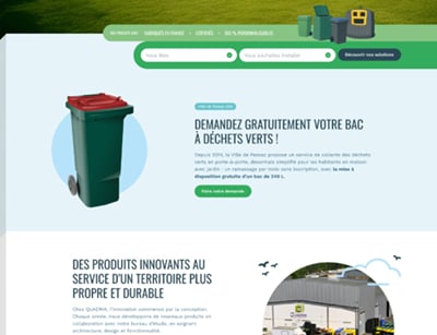 Refonte WordPress et catalogue WooCommerce pour Quadria - E-commerce
