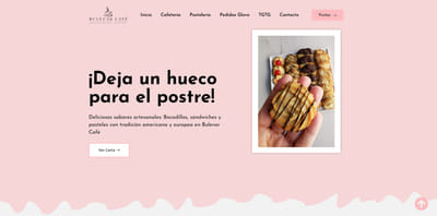 Página web para Bulevar Cafeteria - Creación de Sitios Web