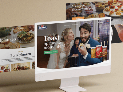 Haust | Website die aansluit op de positionering - Website Creatie