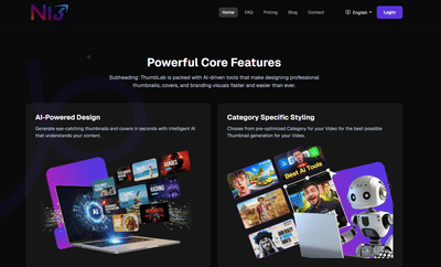 Viral AI Thumbnails Creator - Grafikdesign