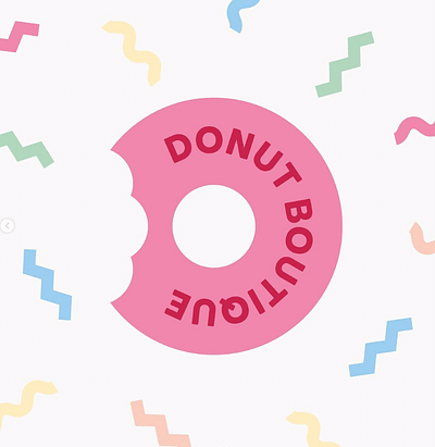 Donut Boutique - Image de marque & branding