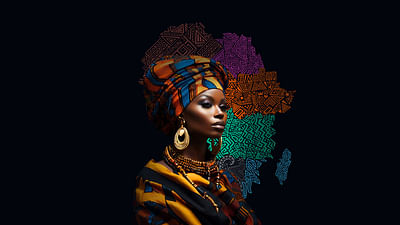 Design d'emballage pour Café célébrant l'Afrique - Image de marque & branding