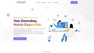 Artialys - Création de site internet