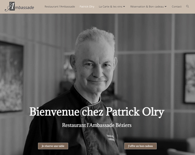 Création site Internet vitrine restaurant - Ontwerp