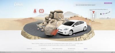 Prius experience - Advertising