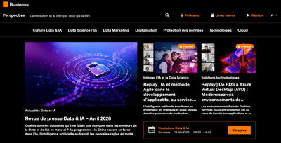 Orange Business - Refonte de site Internet - Website Creatie