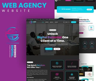 Digital Agency Website - Création de site internet