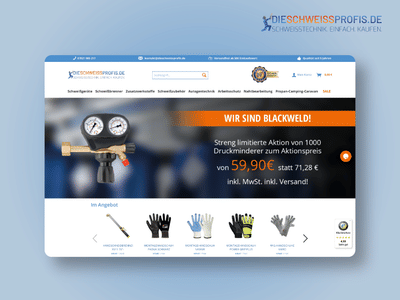 Die Schweissprofis - E-Commerce