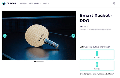 JANOVA Smart Racket - Digitale Strategie