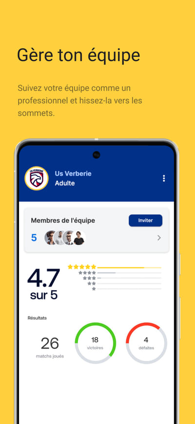 Team Leader - Application mobile