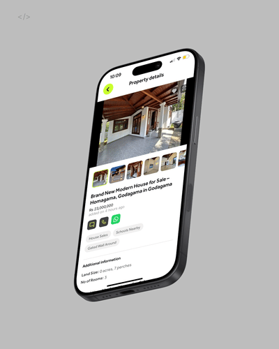 Right Property: Property Marketplace for Sri Lanka - Mobile App