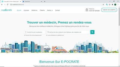 e-pocrate - Web Application