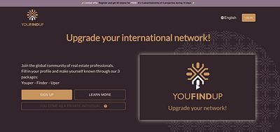 Youfindup - Application web
