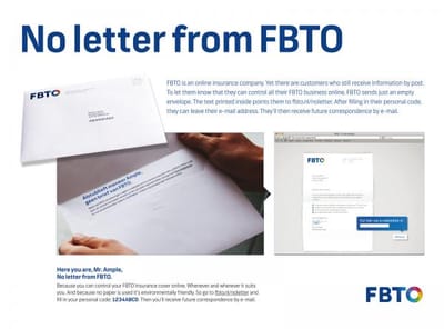 No letter - Reclame